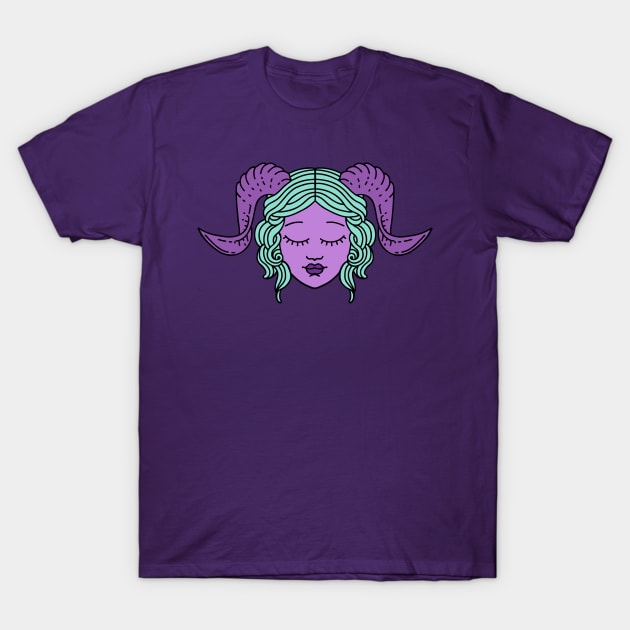 Tiefling. T-Shirt by OctoberArts